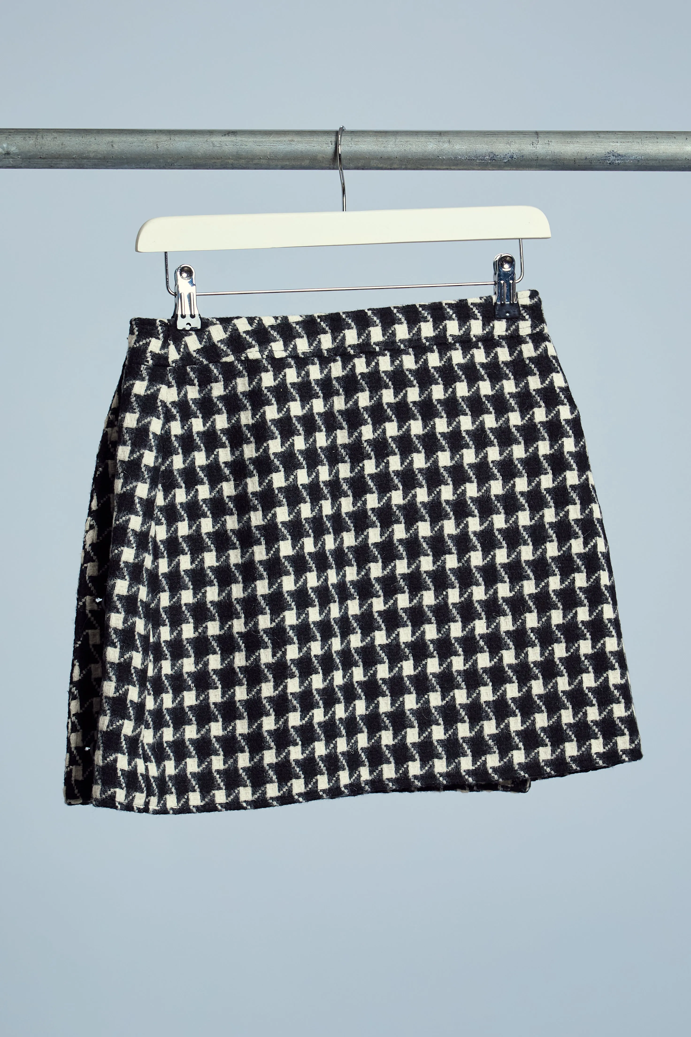 ADA JACQUARD CHECK MINI SKIRT