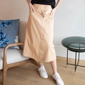 Ana Utility Skirt | Beige [Final Sale]