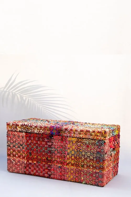 Bano Upcycled Textile Trunk