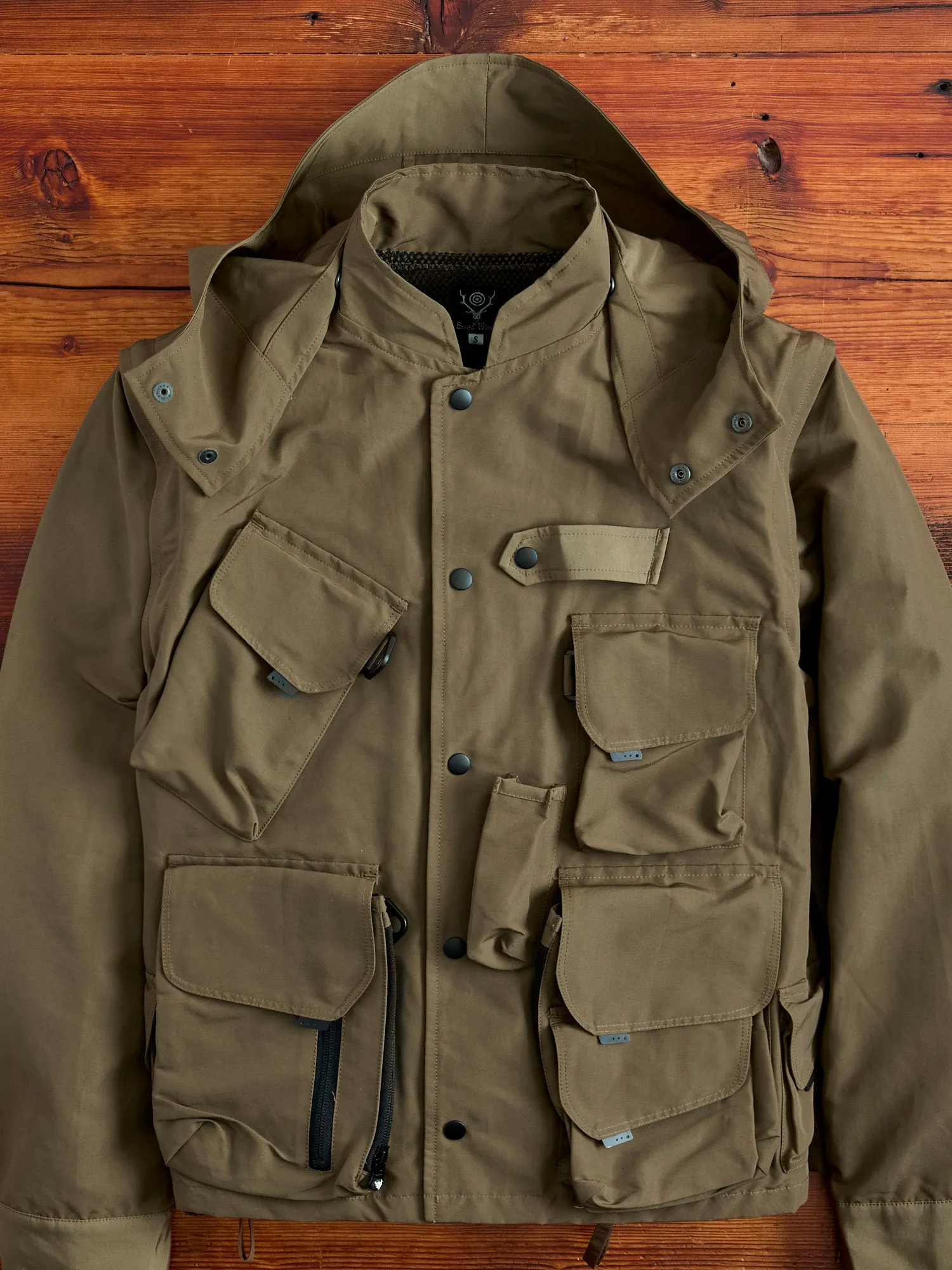 Crossgrain Tenkara Trout Parka in Olive