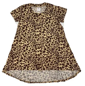 Esme Shimmer Leopard Hi Lo Dress