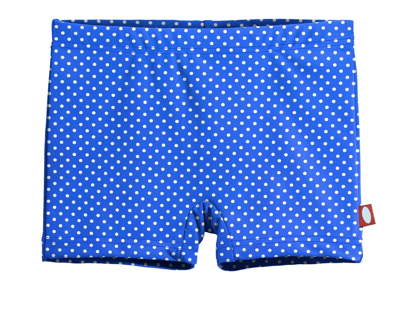 Girls UPF 50  Printed Swim Boy Shorts  | Sedona Blue