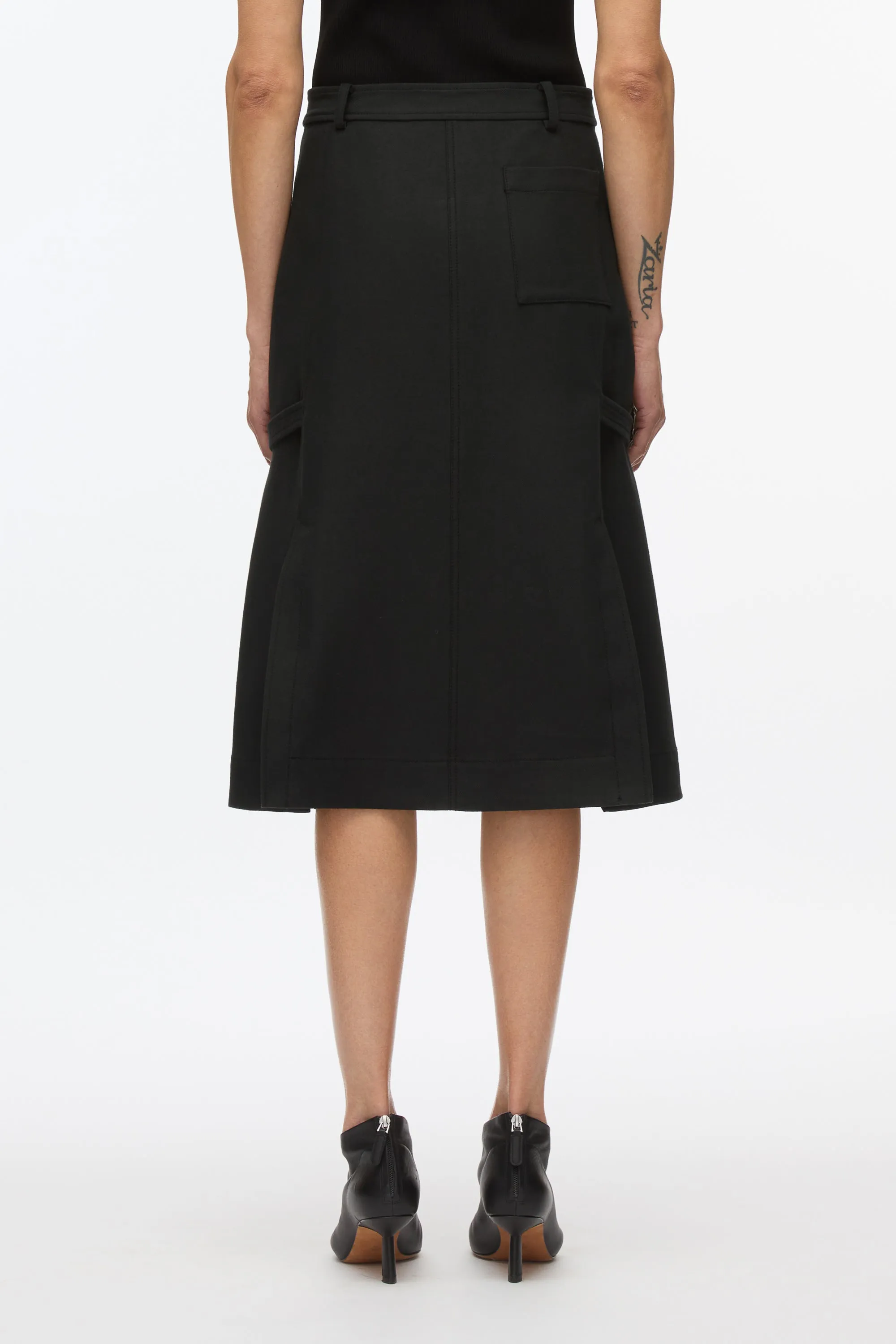 Godet Utility Skirt