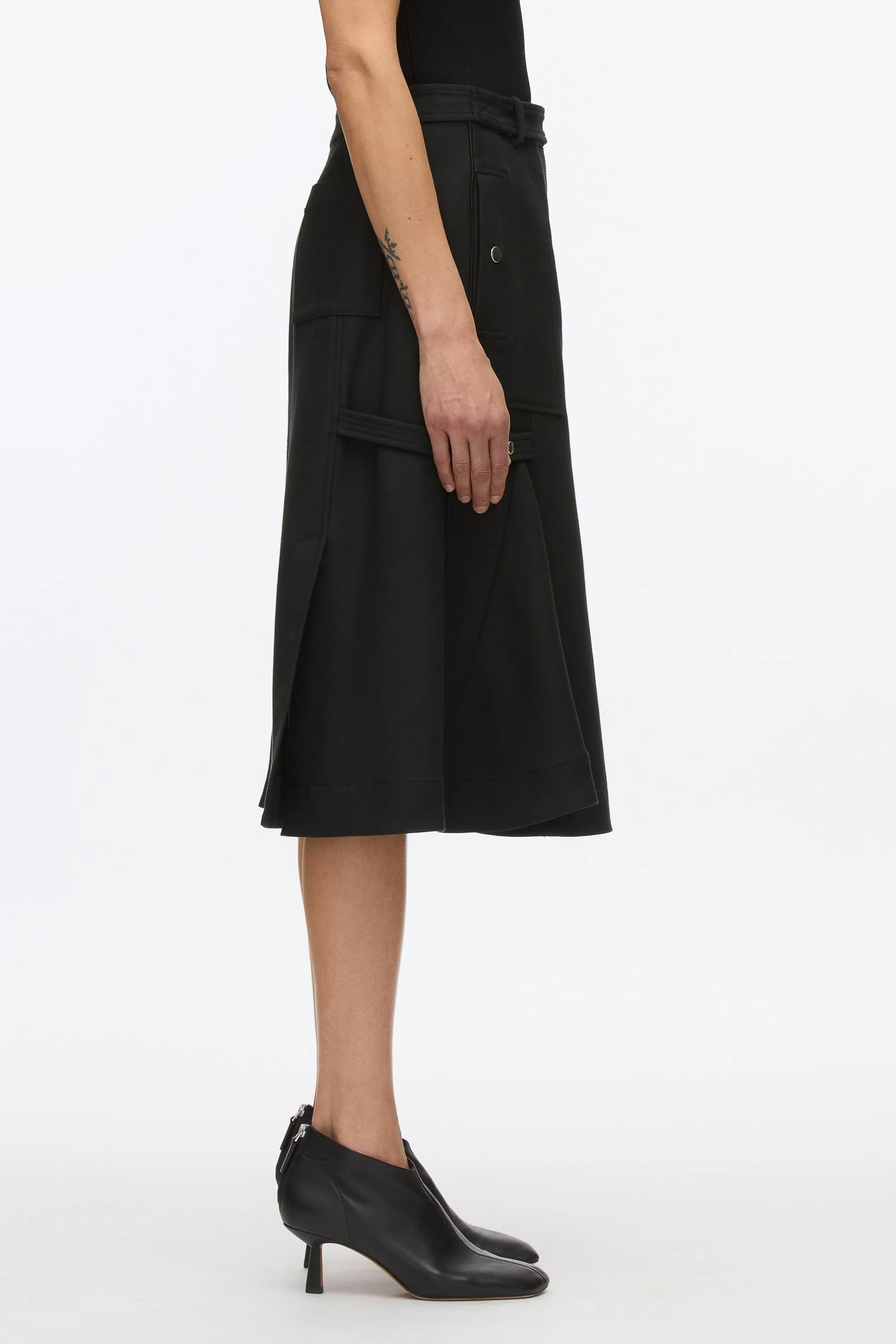 Godet Utility Skirt