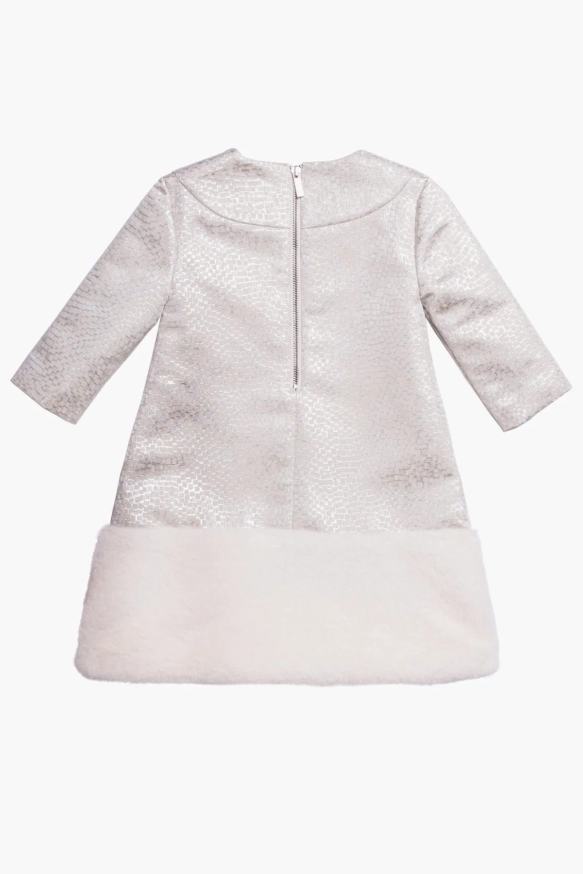 Imoga Nadia Girls Dress - Neige (Size 4 left)