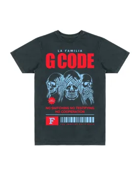 LA FAMILIA G CODE SKULLS SS TEE