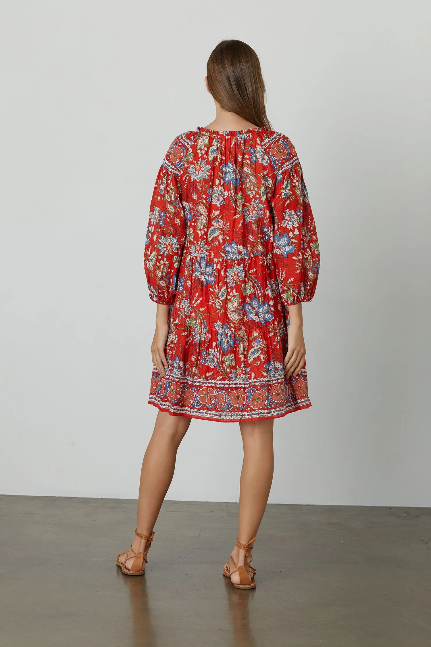 LILAH PAISLEY DRESS