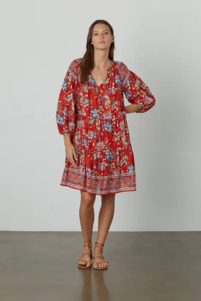 LILAH PAISLEY DRESS