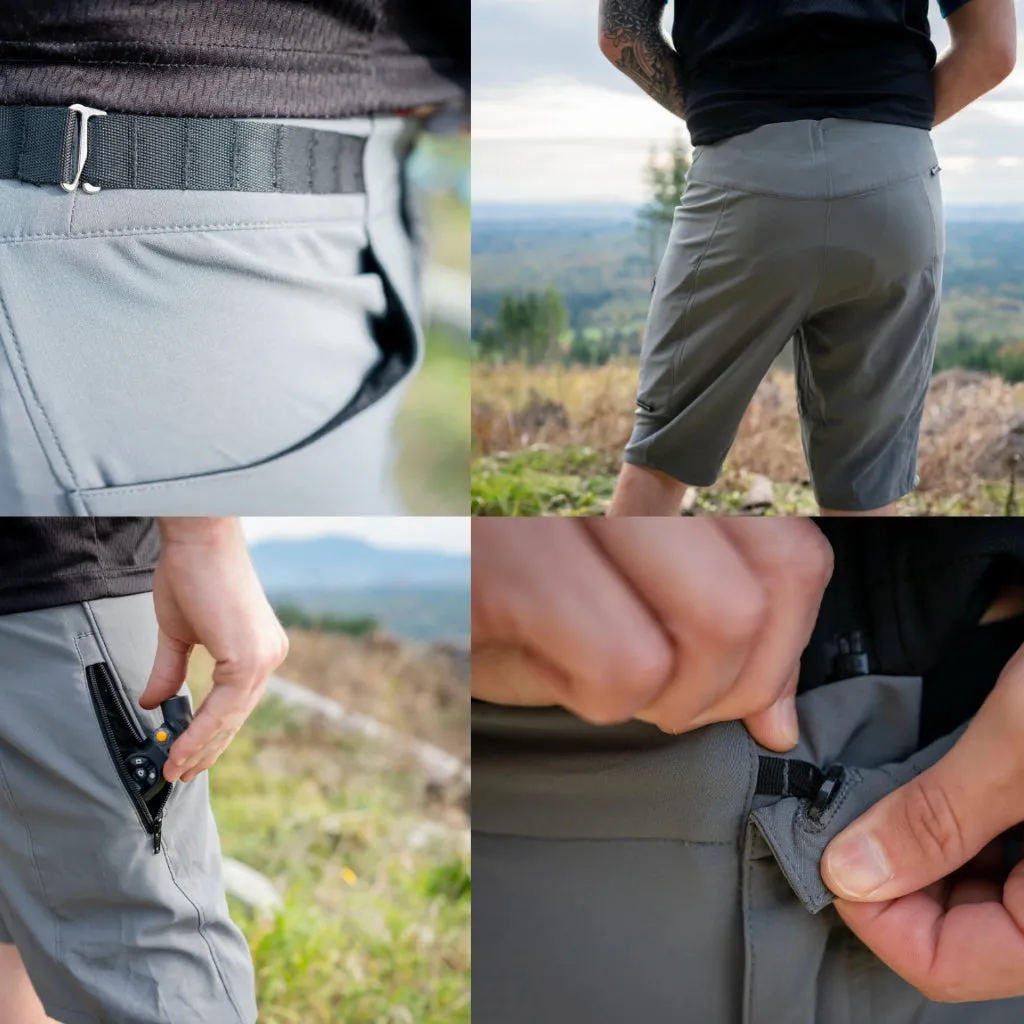 Men's Guide Trail MTB Shorts | Gunmetal Grey