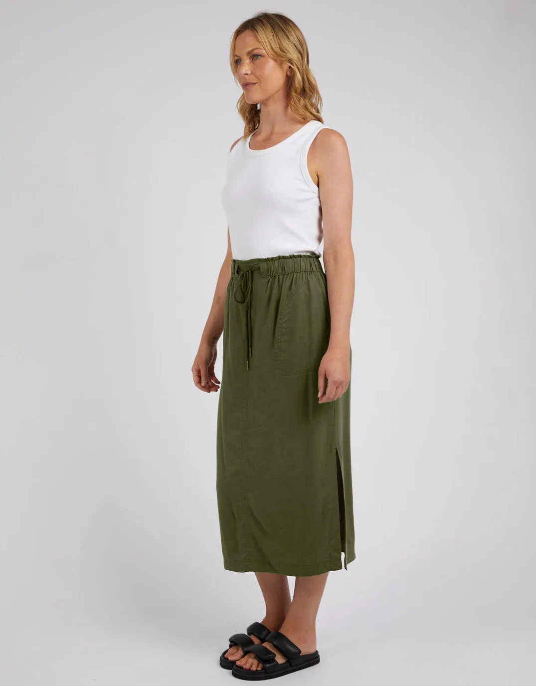 Mila Utility Skirt - Clover