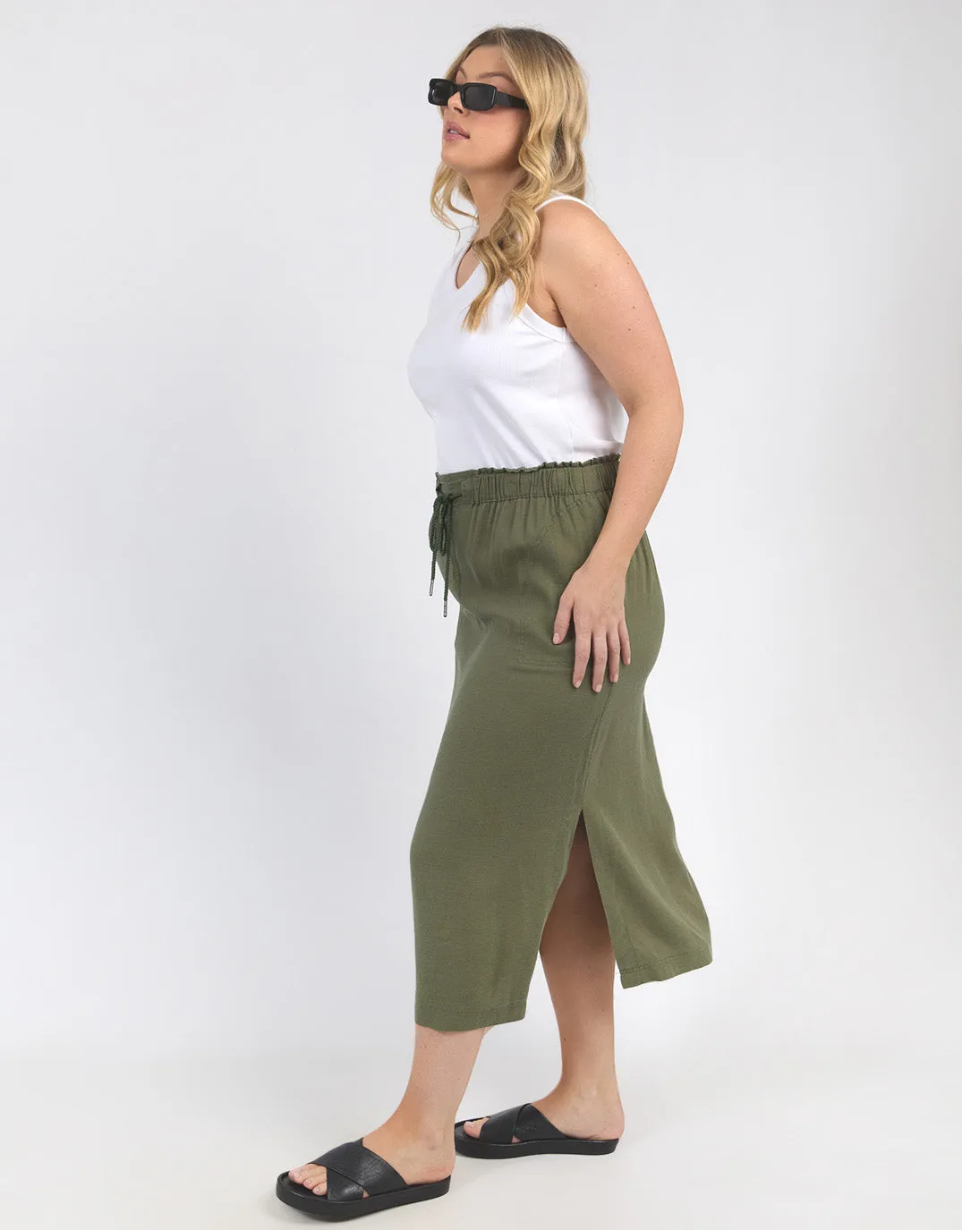 Mila Utility Skirt - Clover