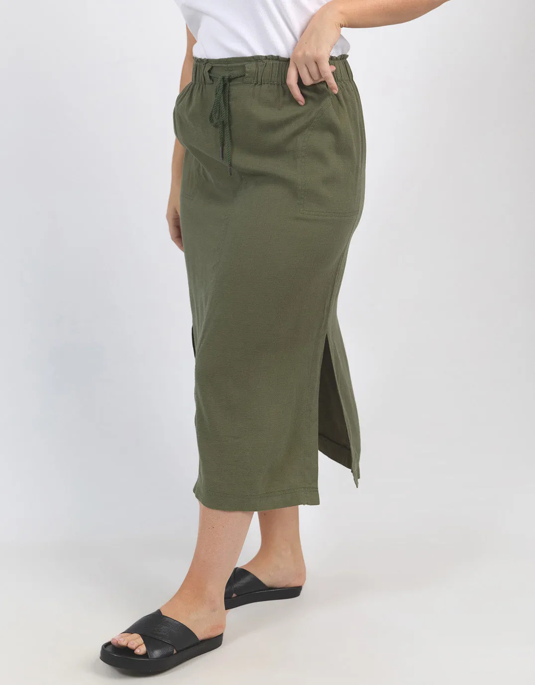 Mila Utility Skirt - Clover