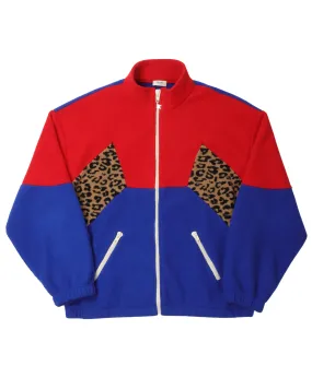 Multicolor Leopard Fleece