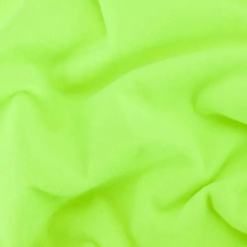 Neon Yellow Sweatshirt Fleece Knit Fabric