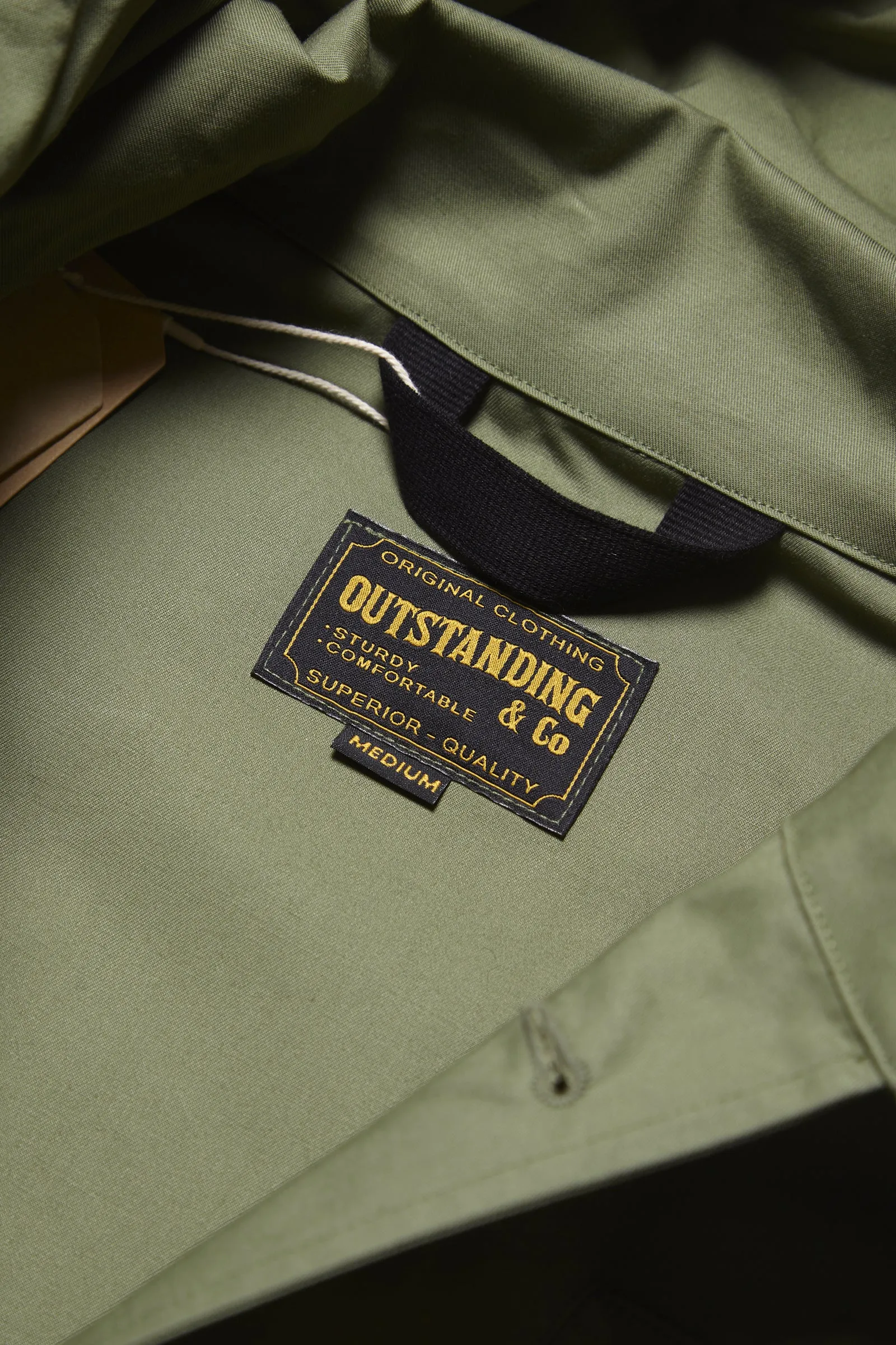 Outstanding & Co. - RAF Short Hooded Parka - Olive