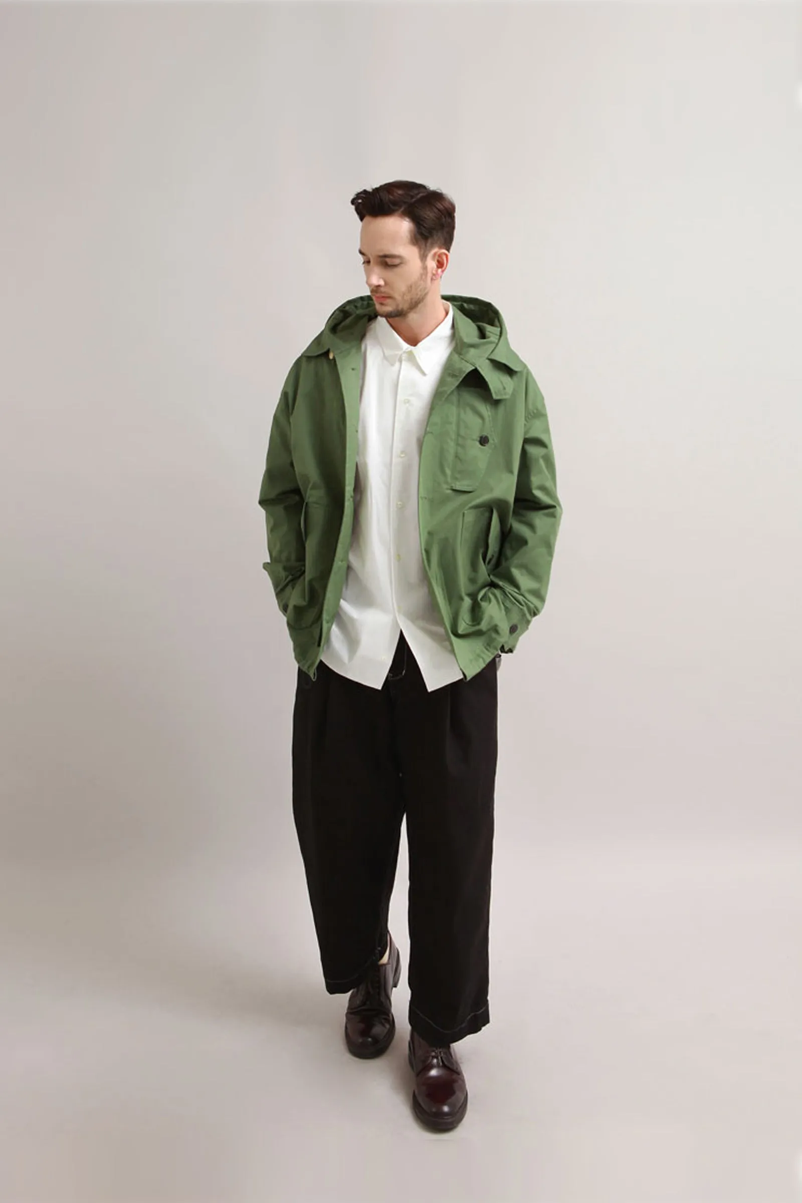 Outstanding & Co. - RAF Short Hooded Parka - Olive