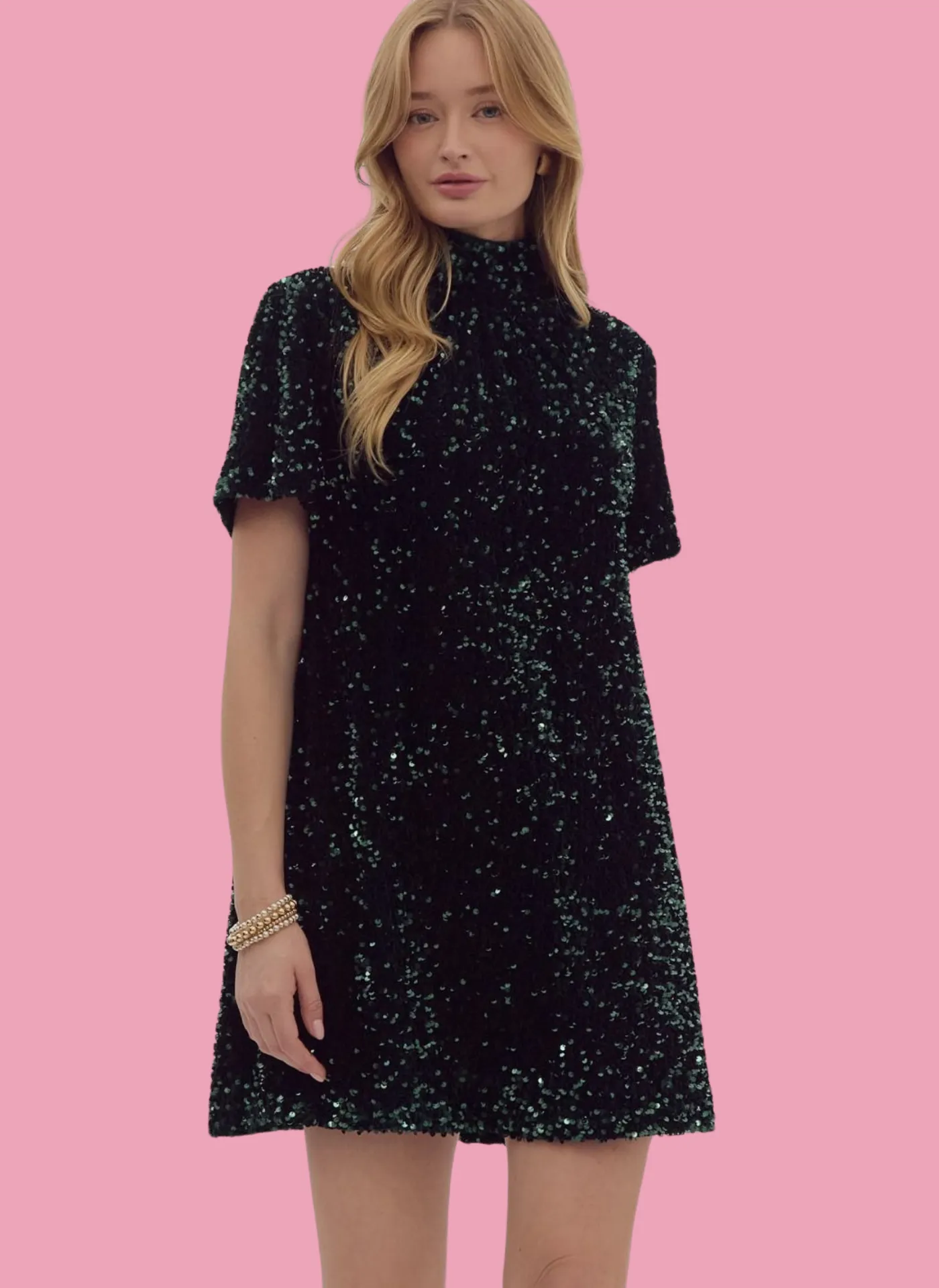 Shimmer Sequin Dress