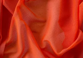 Tangerine Peel Stretch Nylon Mesh