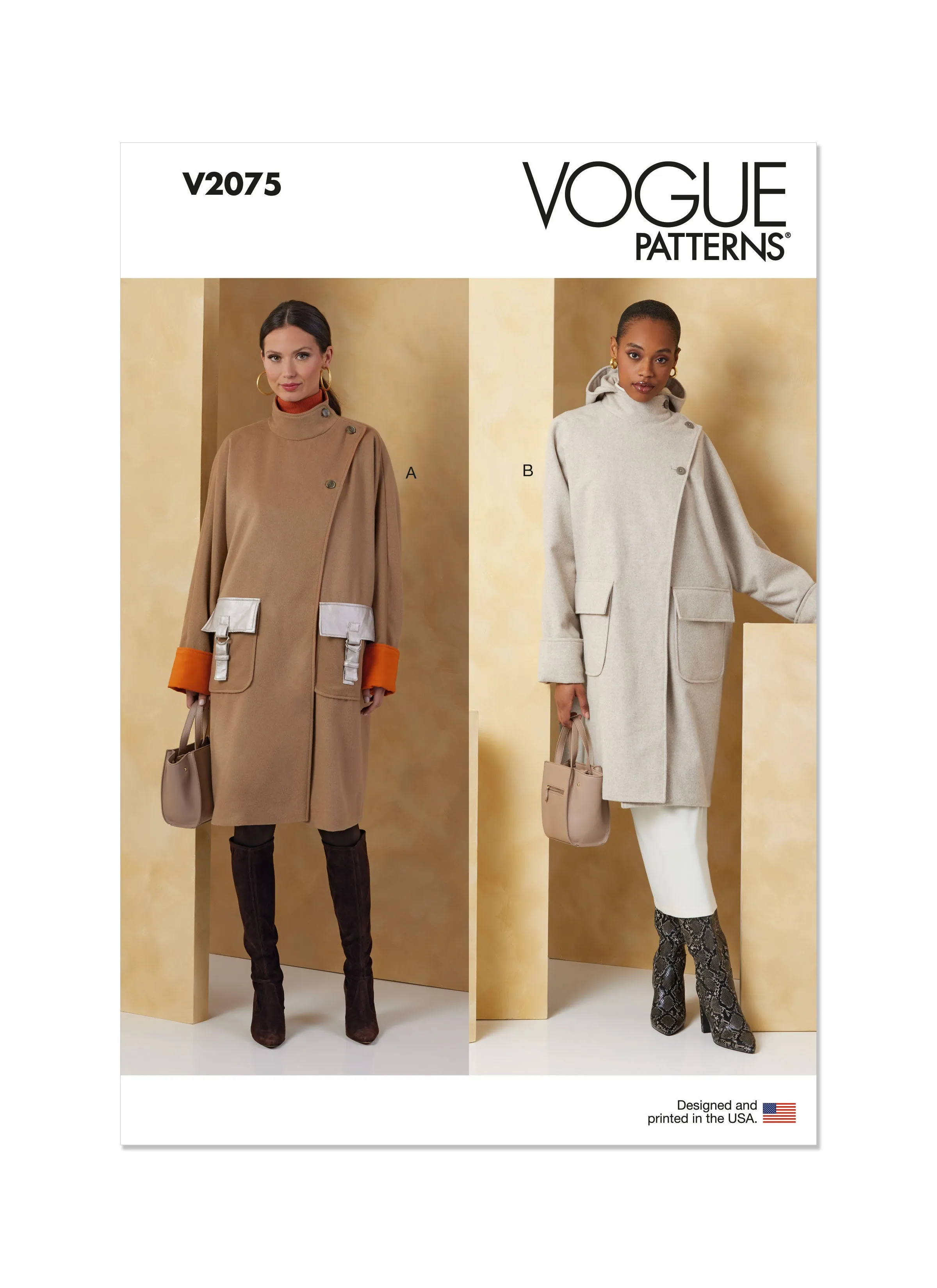 Vogue Sewing Pattern 2075 Misses' Coats